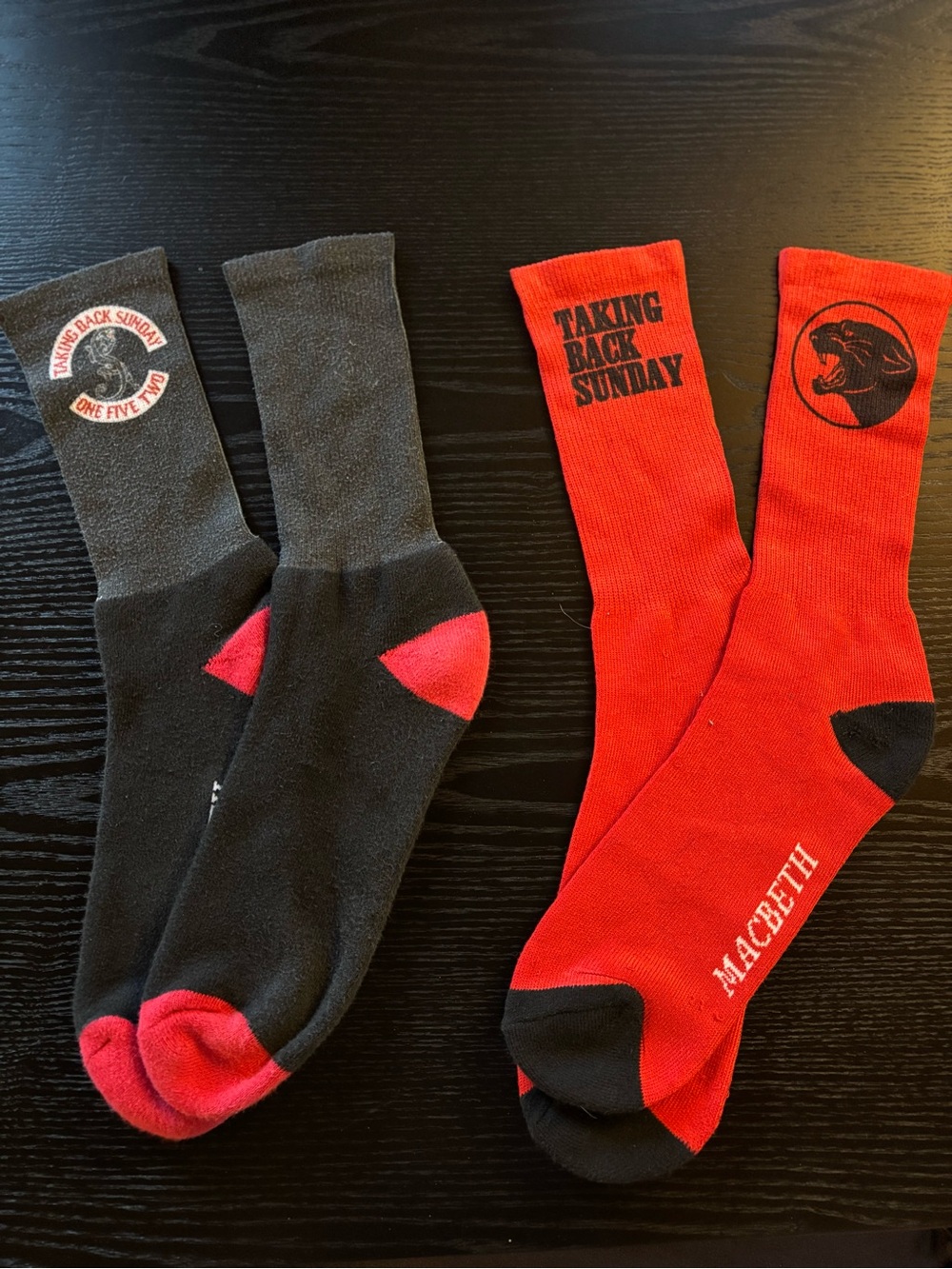 MACBETH Taking Back Sunday Crew Socks - Pack of 2